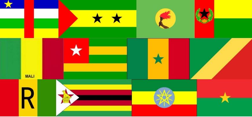 Pourquoi Les Drapeaux De Tant De Nations Noires Ont Ils Les