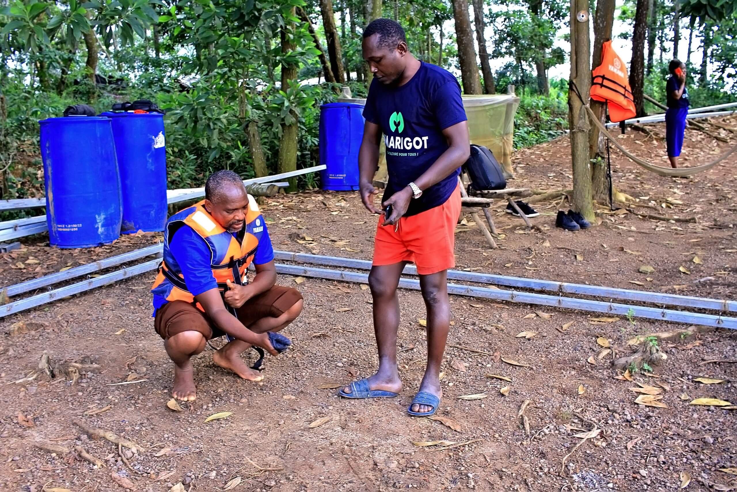 O'Marigot: Meet the team towards sustainable aquaculture in Côte d'Ivoire