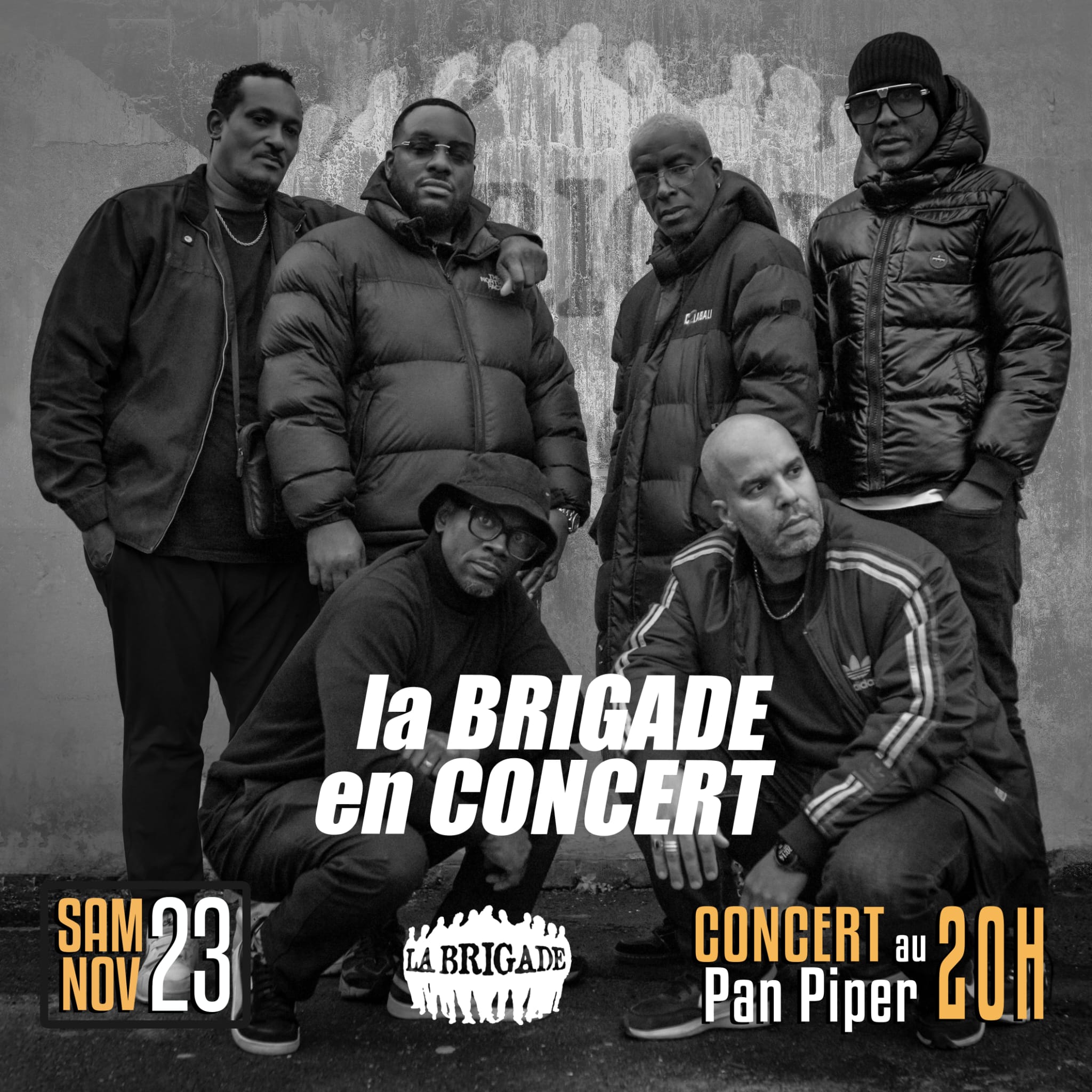 La Brigade fête les 25 ans du  'Testament' lors d’un concert exceptionnel au Pan Piper !