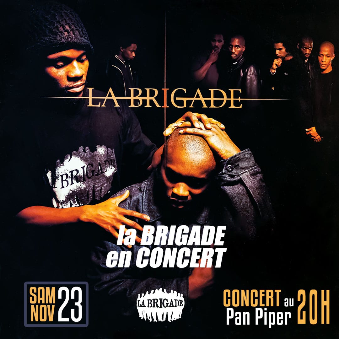 La Brigade fête les 25 ans du  'Testament' lors d’un concert exceptionnel au Pan Piper !